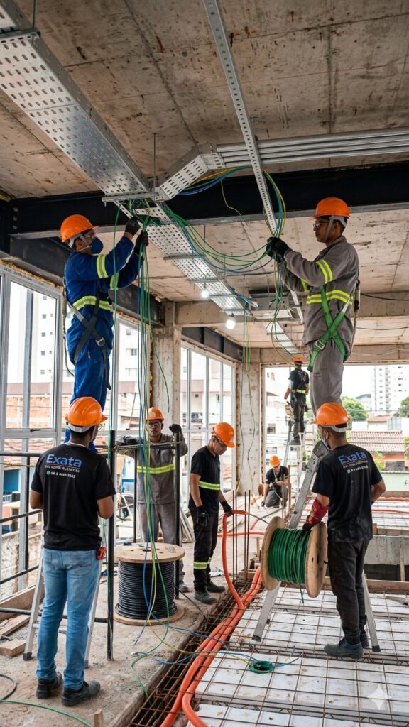 projetos de instalação elétrica industriais